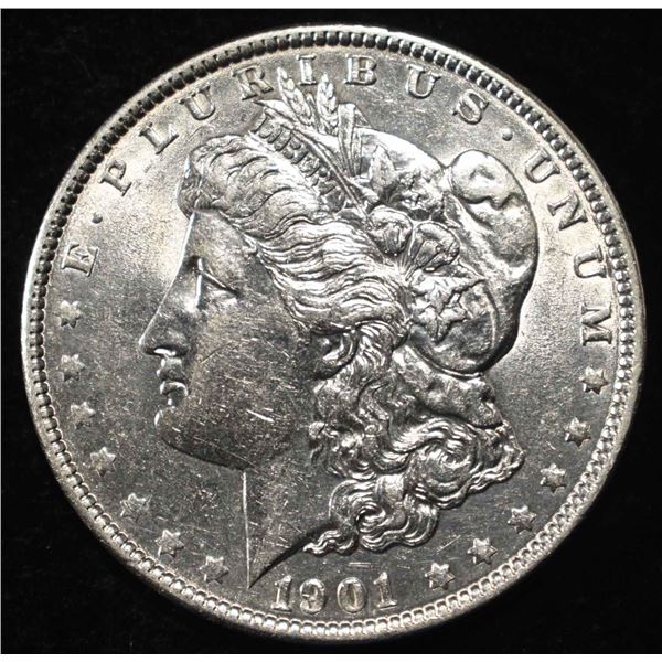 1901 MORGAN DOLLAR AU/BU