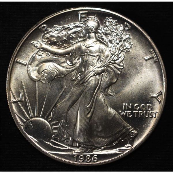 1986 AMERICAN SILVER EAGLE