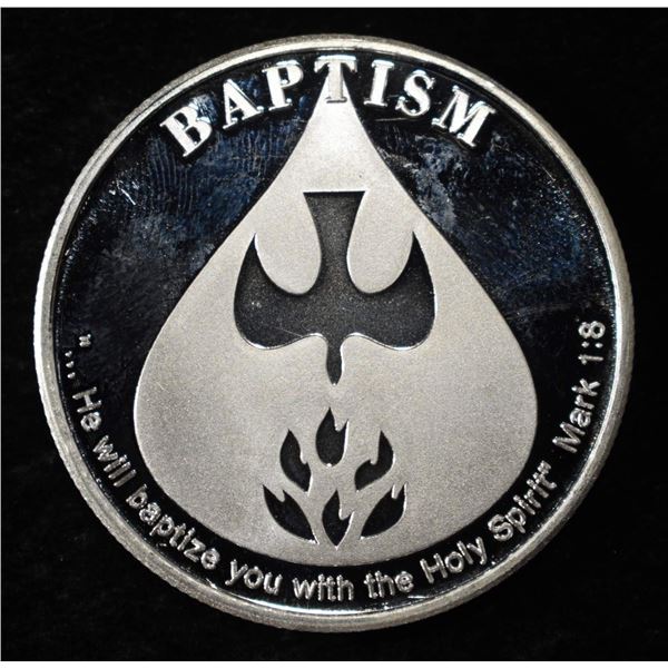 BAPTISM 1 OZ .999 SILVER ROUND