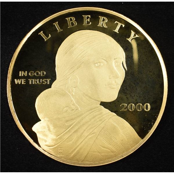 4 OZ .999 SILVER 24K GOLD LAYERED