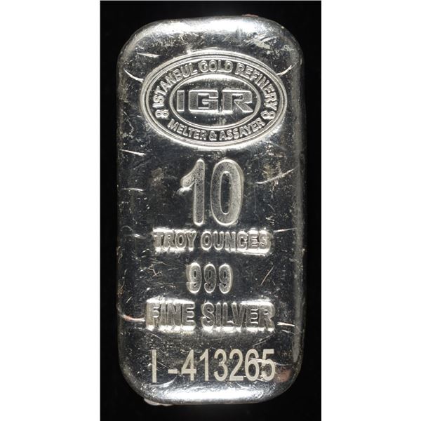IGR 10 OZ .999 SILVER BAR