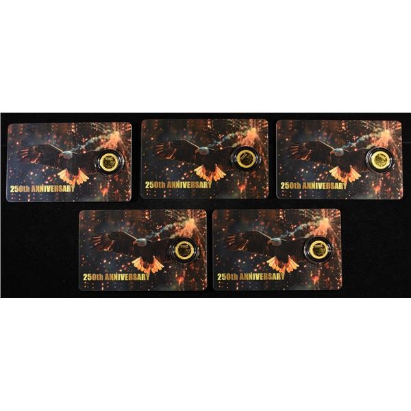 (5) 2026 NIUE 50C 1/1000TH .9999 GOLD