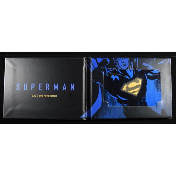 2026 NIUE AGORO SUPERMAN 0.1g GOLD LOW MINTAGE