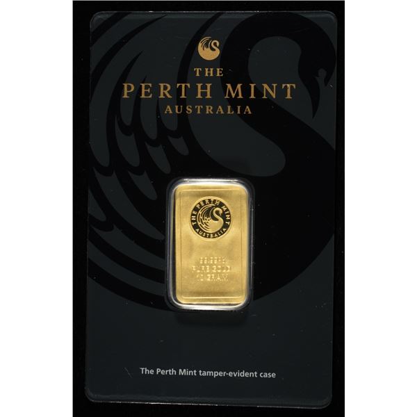 PERTH MINT 10 G .9999 GOLD BAR