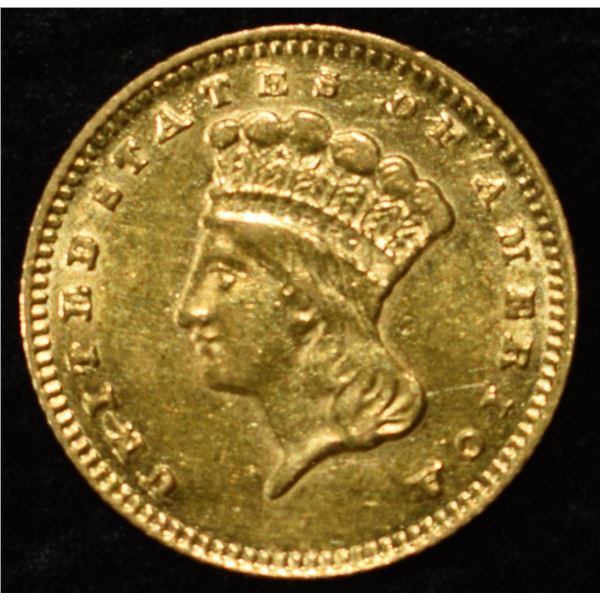 1888 $1 GOLD AU