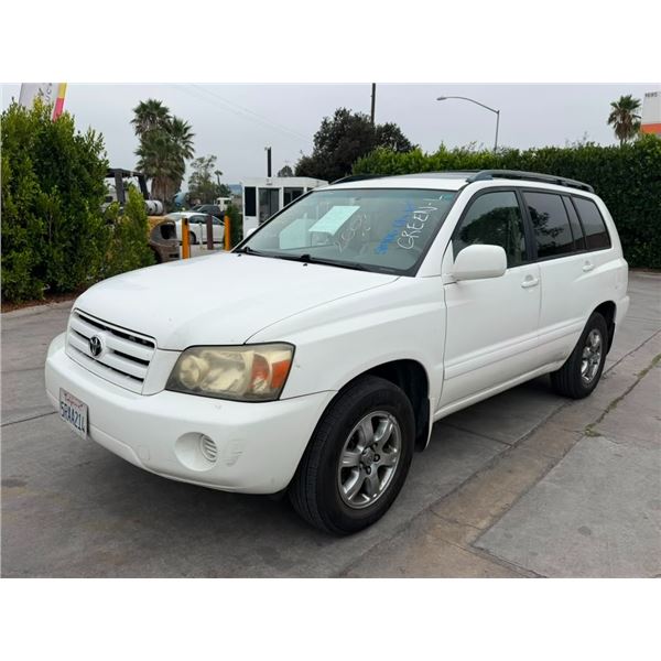 TOYT HIGHLANDER 2005 T-DON - SMOG
