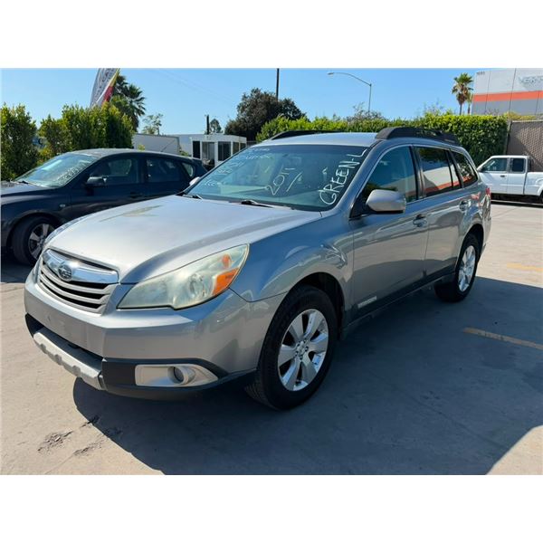 SUBA OUTBACK 2011 SALV T/DONATION