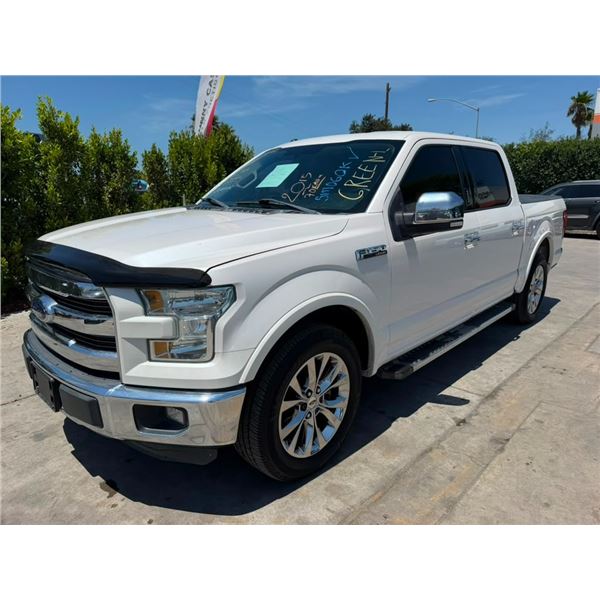 FORD F-150 2015 SALV/T-REPO-SMOG-2 DAYS