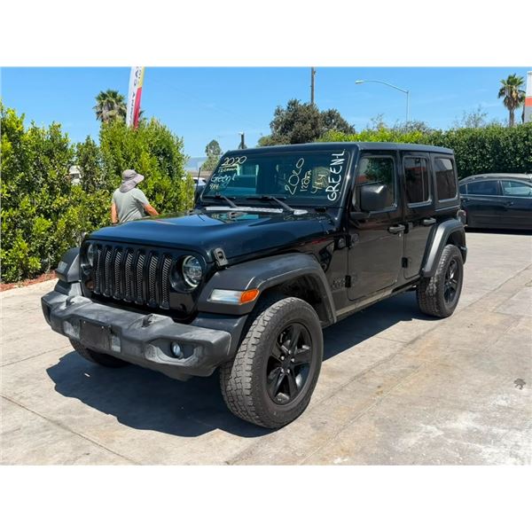 JEEP  WRANGLER 2020 O/S TITLE 2 DAYS