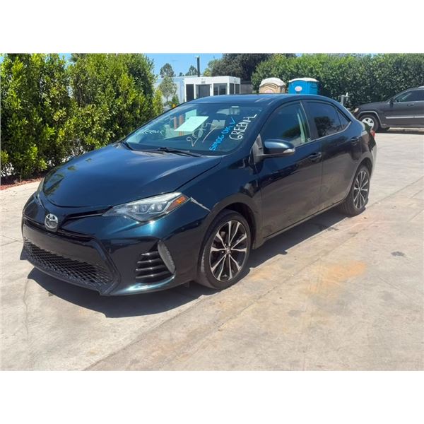 TOYT COROLLA  2019 O/S-SALV-CERT-SMOG-2 DAYS