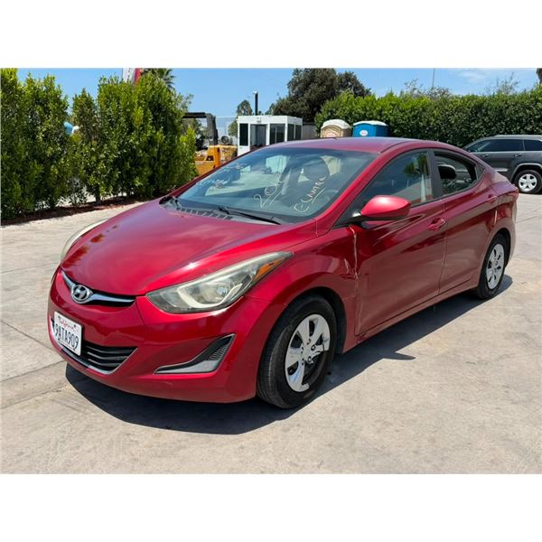 HYUN ELANTRA 2016 T-REPO 2 DAYS