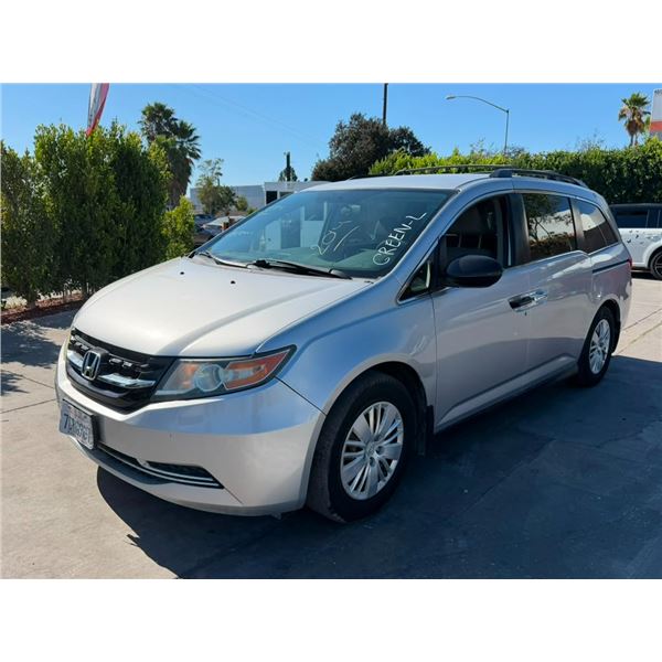 HOND ODYSSEY 2014 T-REPO 2 DAYS