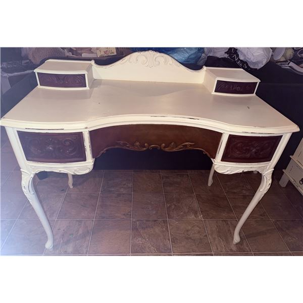Ornate Victorian Vanity / Secretariat Desk