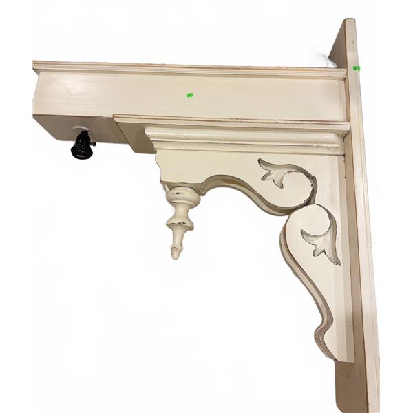 Gorgeous XL Finial w/ Scrollwork Design & Built in Lighting