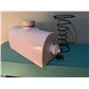 Image 7 : Table Lamp with Metal Teapot Base and Beaded Fabric Shade, Plus Ceramic Bed Warmer and Metal Spring