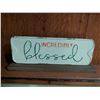 Image 12 : Decorative Monogrammed 'S' w/ Assorted Shelf Decor & More