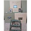 Image 1 : Decorative Picture Frames and Wooden Wall Rack