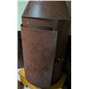 Image 2 : Tin Star Punch Primitive Lamp With Shutters and Shade