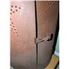 Image 4 : Tin Star Punch Primitive Lamp With Shutters and Shade