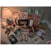 Image 2 : Home Decor, Craft Supplies, and Lighting Lot