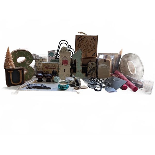 Decorative Home Decor and Craft Lot