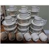 Image 6 : Maddock England Vitrified Hotel Ware Cups and Saucers Set