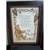 Image 10 : Decorative Home Decor Lot with Framed Prints and Accessories