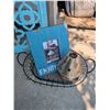 Image 3 : Wooden Chair, Blue Decorative Panel, Star Mirror Lot