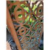 Image 7 : Wooden Chair, Blue Decorative Panel, Star Mirror Lot