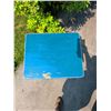 Image 8 : Blue Wooden Side Table With Turned Legs