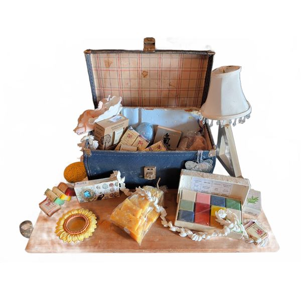 Handmade Soap Assortment w/ Hard Shell Travel Case