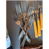 Image 8 : Bakelite and Metal Handle Flatware