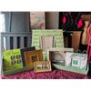 Image 2 : Decorative Frames and Wall Art with Green Metal Displays Rack