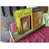 Image 4 : Decorative Frames and Wall Art with Green Metal Displays Rack