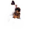 Image 1 : Decor Lot with Vintage Riley's Toffee Tin, Doll, and Mirror