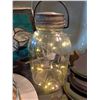 Image 3 : Home Decor Assortment With Stained Glass, Plates, Jar Lights