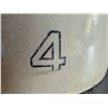 Image 4 : Medicine Hat Potteries 4 Gallon Stoneware Crock and Vintage Doll