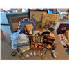 Image 2 : Antique Must Haves - PYREX Butter Dish Chandelier Crystals Flatware & More