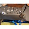 Image 5 : Antique Must Haves - PYREX Butter Dish Chandelier Crystals Flatware & More
