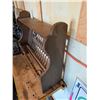 Image 4 : Wood Plate Rack, Wall Mirror, and Metal Lantern