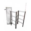 Image 1 : Wood and Metal Folding Gate & Barn Wood Slated Panel