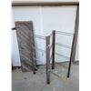 Image 2 : Wood and Metal Folding Gate & Barn Wood Slated Panel