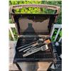 Image 4 : Weber Propane Gas BBQ Grill With Side Table And Cabinet Base