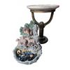Image 1 : Outdoor Bird Bath Stand and Decorative Sheep Water Fountain