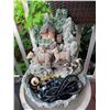 Image 6 : Outdoor Bird Bath Stand and Decorative Sheep Water Fountain