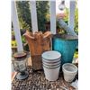 Image 7 : Rustic Wicker Drawer Cabinet With Garden Decor and Books