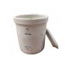 Image 1 : Medalta Potteries 2 Imperial Gallon Stoneware Crock with Lid