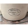 Image 4 : Medalta Potteries 2 Imperial Gallon Stoneware Crock with Lid