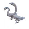 Image 1 : Cast Metal Garden Goose Statues