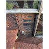 Image 8 : Garden Decor Lot With Planter Boxes And Chicken Statue
